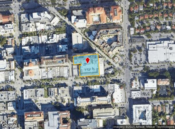  10 Aragon Ave, Coral Gables, FL Parcel Map