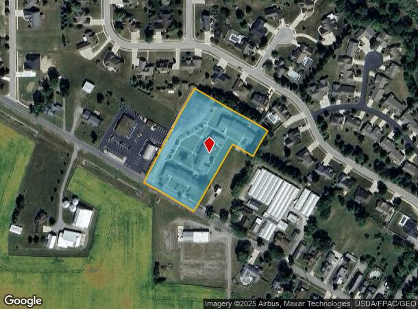 631 W Sycamore St, Columbus Grove, OH Parcel Map