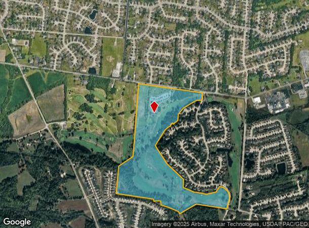  4344 Benner Rd, Miamisburg, OH Parcel Map