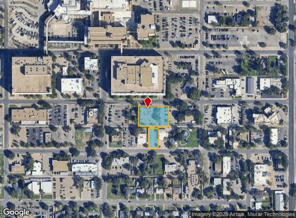  3509 22Nd St, Lubbock, TX Parcel Map