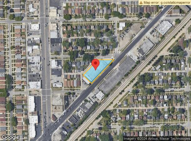  3900 W Columbus Ave, Chicago, IL Parcel Map