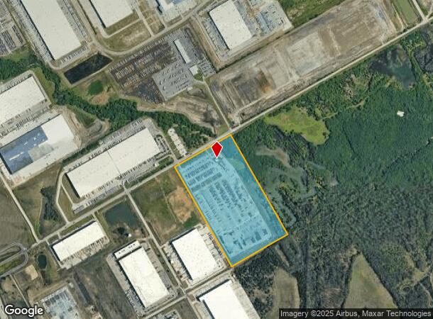 1102 E Pleasant Run Rd, Wilmer, TX Parcel Map