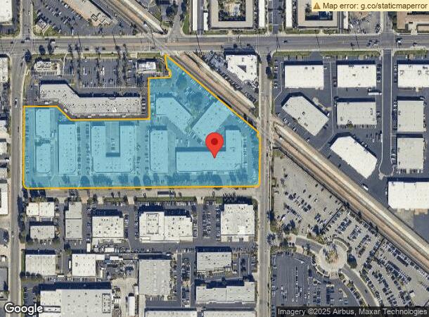  1790 E Mcfadden Ave, Santa Ana, CA Parcel Map