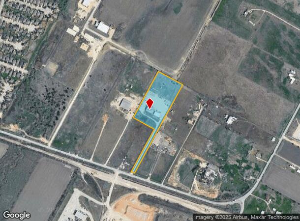 13806 Old Highway 20, Manor, TX Parcel Map