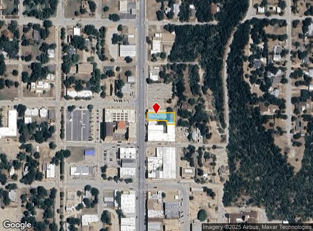  416 N Oak Ave, Mineral Wells, TX Parcel Map