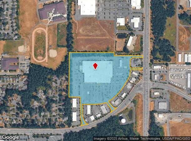 17404 Meridian E, Puyallup, WA Parcel Map