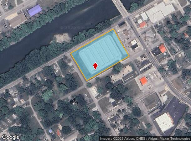  10 W Franklin St, Peru, IN Parcel Map