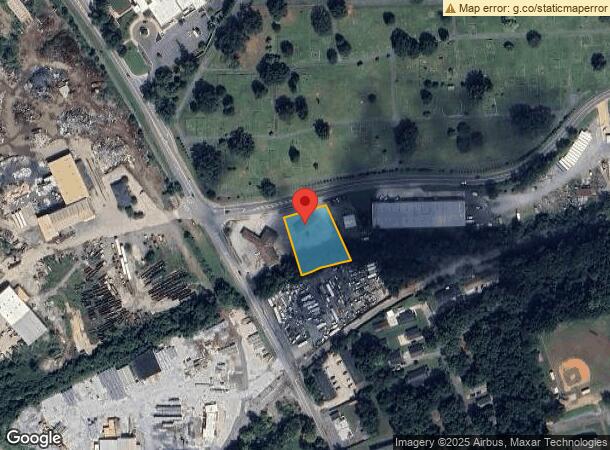  410 N Erwin St, Cartersville, GA Parcel Map