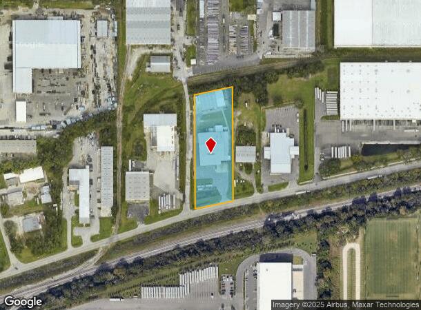  8802 E Broadway Ave, Tampa, FL Parcel Map