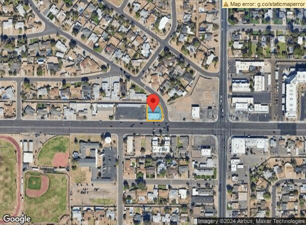  1530 W Indian School Rd, Phoenix, AZ Parcel Map