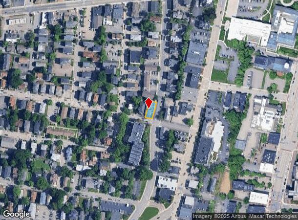  1 Lancaster St, Worcester, MA Parcel Map