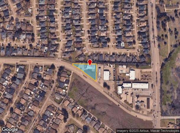  229 Barnes Bridge Rd, Mesquite, TX Parcel Map