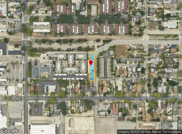  296 5Th Ave, Upland, CA Parcel Map