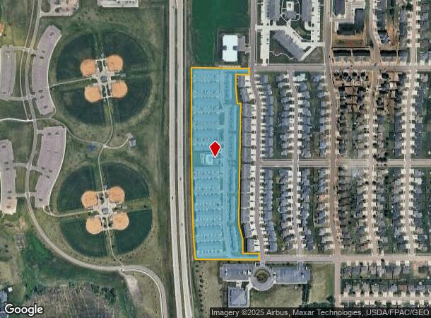 4003 S Grand Slam Pl, Sioux Falls, SD Parcel Map