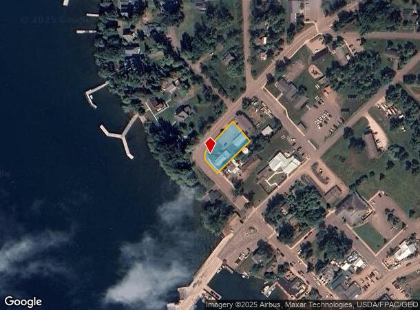 864 Main St, La Pointe, WI Parcel Map
