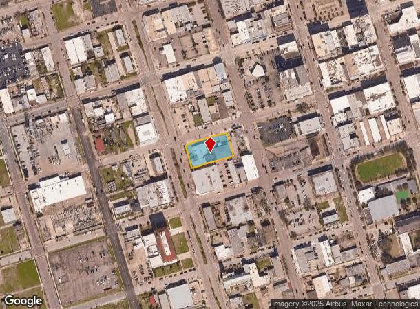  504 25Th St, Galveston, TX Parcel Map