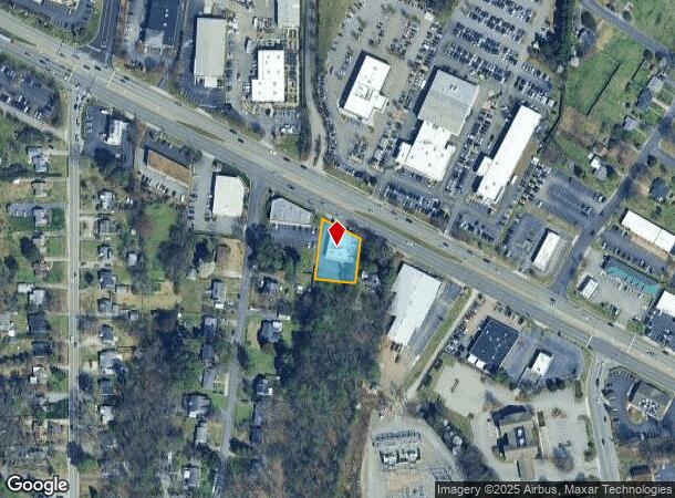  8715 W Broad St, Henrico, VA Parcel Map