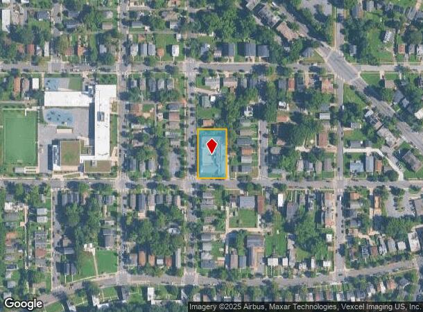  1105 50Th St Ne, Washington, DC Parcel Map