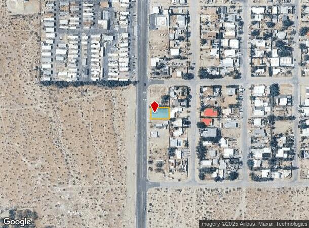 17360 N Indian Canyon Dr, North Palm Springs, CA Parcel Map