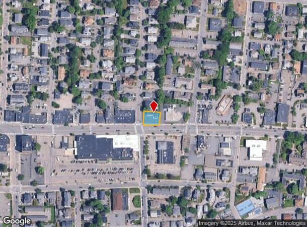  825 Main St, Waltham, MA Parcel Map