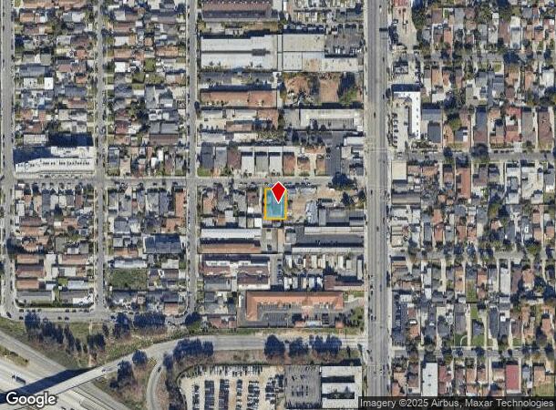 4036 W 111Th St, Inglewood, CA Parcel Map