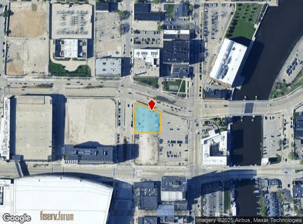  1244 N Vel R Phillips Ave, Milwaukee, WI Parcel Map