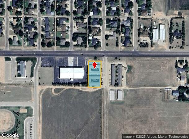  1725 E 1St St, Dumas, TX Parcel Map