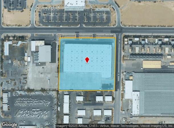 1205 E Alexander Rd, North Las Vegas, NV Parcel Map