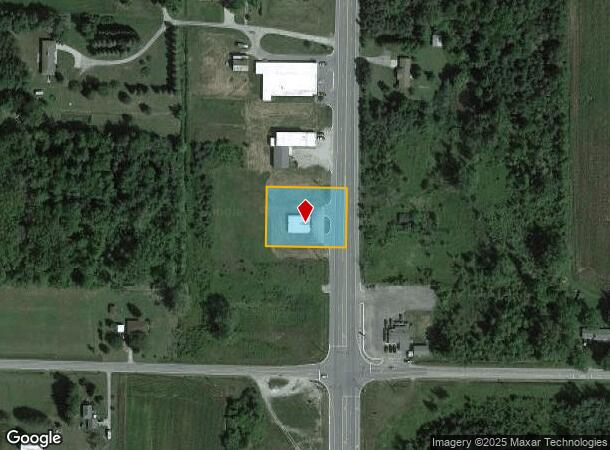  4553 N Huron Rd, Pinconning, MI Parcel Map