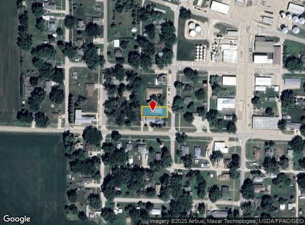 204 Hill St, Cushing, IA Parcel Map