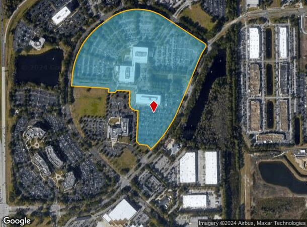  10301 Deerwood Park Blvd, Jacksonville, FL Parcel Map