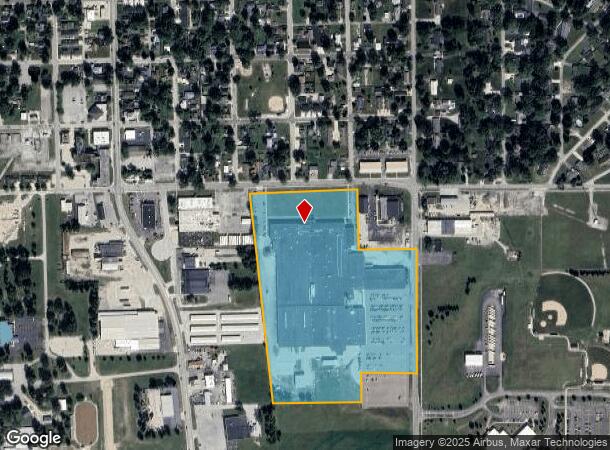  400 E Spring St, Bluffton, IN Parcel Map