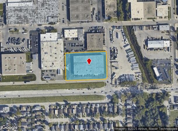 2151 S 25Th Ave, Broadview, IL Parcel Map