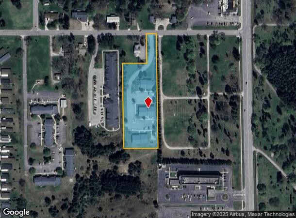 207 Pearl St, Cadillac, MI Parcel Map