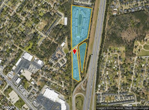  1001 True St, Columbia, SC Parcel Map