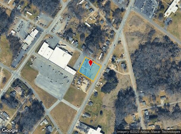 1341 N Limestone St, Gaffney, SC Parcel Map