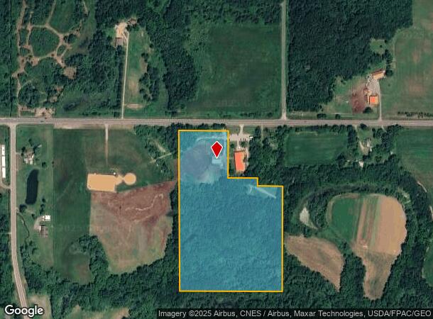 W4881 State Road 82 E, Mauston, WI Parcel Map