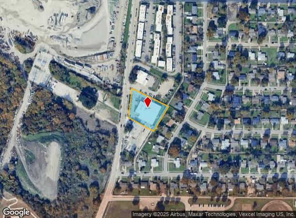  12500 Schroeder Rd, Dallas, TX Parcel Map