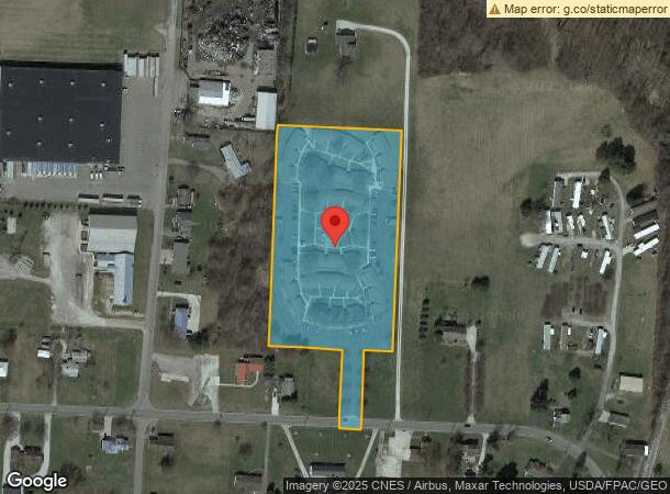  300 12Th St Nw, Carrollton, OH Parcel Map