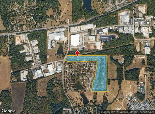 387 Webster Rd, Auburn, AL Parcel Map