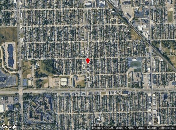 5918 Chase Rd, Dearborn, MI Parcel Map