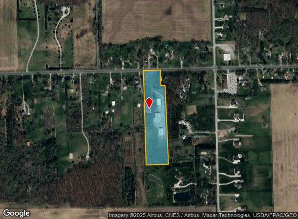  1761 W Samaria Rd, Samaria, MI Parcel Map