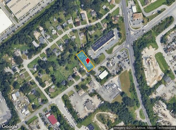  7928 Dorsey Run Rd, Jessup, MD Parcel Map