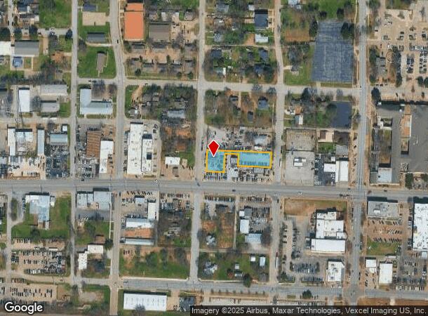  221 W Division St, Arlington, TX Parcel Map