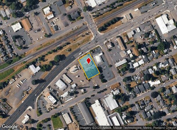  597 Sw 1St Ave, Canby, OR Parcel Map