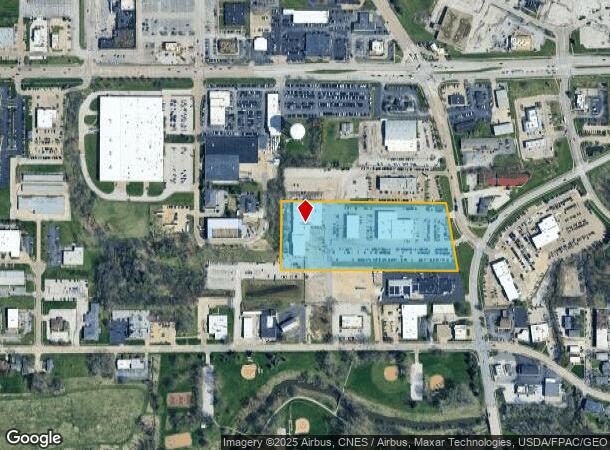  3708 N Harrison St, Davenport, IA Parcel Map