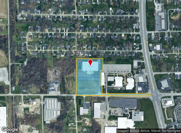 1950 W Cook Rd, Fort Wayne, IN Parcel Map