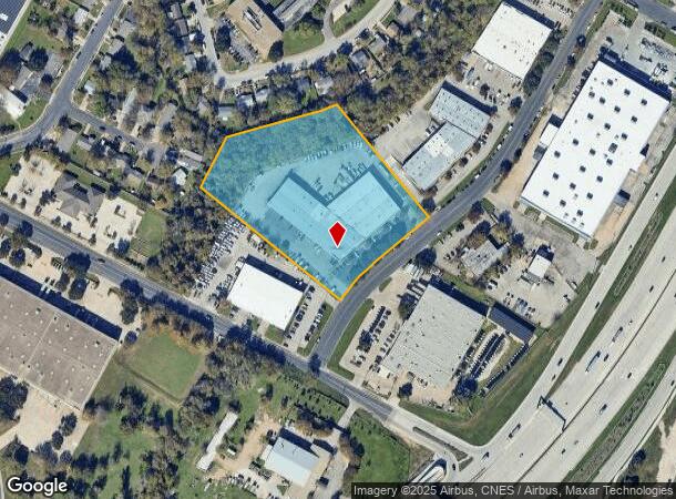  1106 Smith Rd, Austin, TX Parcel Map