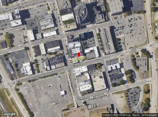 6 N Saginaw St, Pontiac, MI Parcel Map