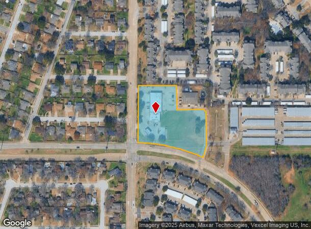 2390 Fuller Wiser Rd, Euless, TX Parcel Map